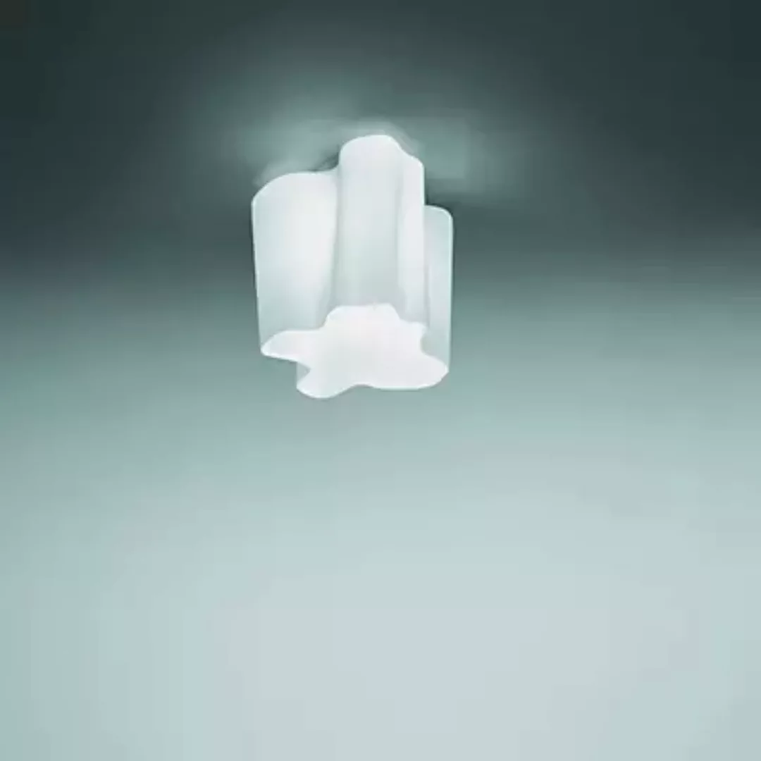 Artemide - Logico Soffitto Singola Deckenleuchte - milchig weiß/LxBxH 40x40 günstig online kaufen