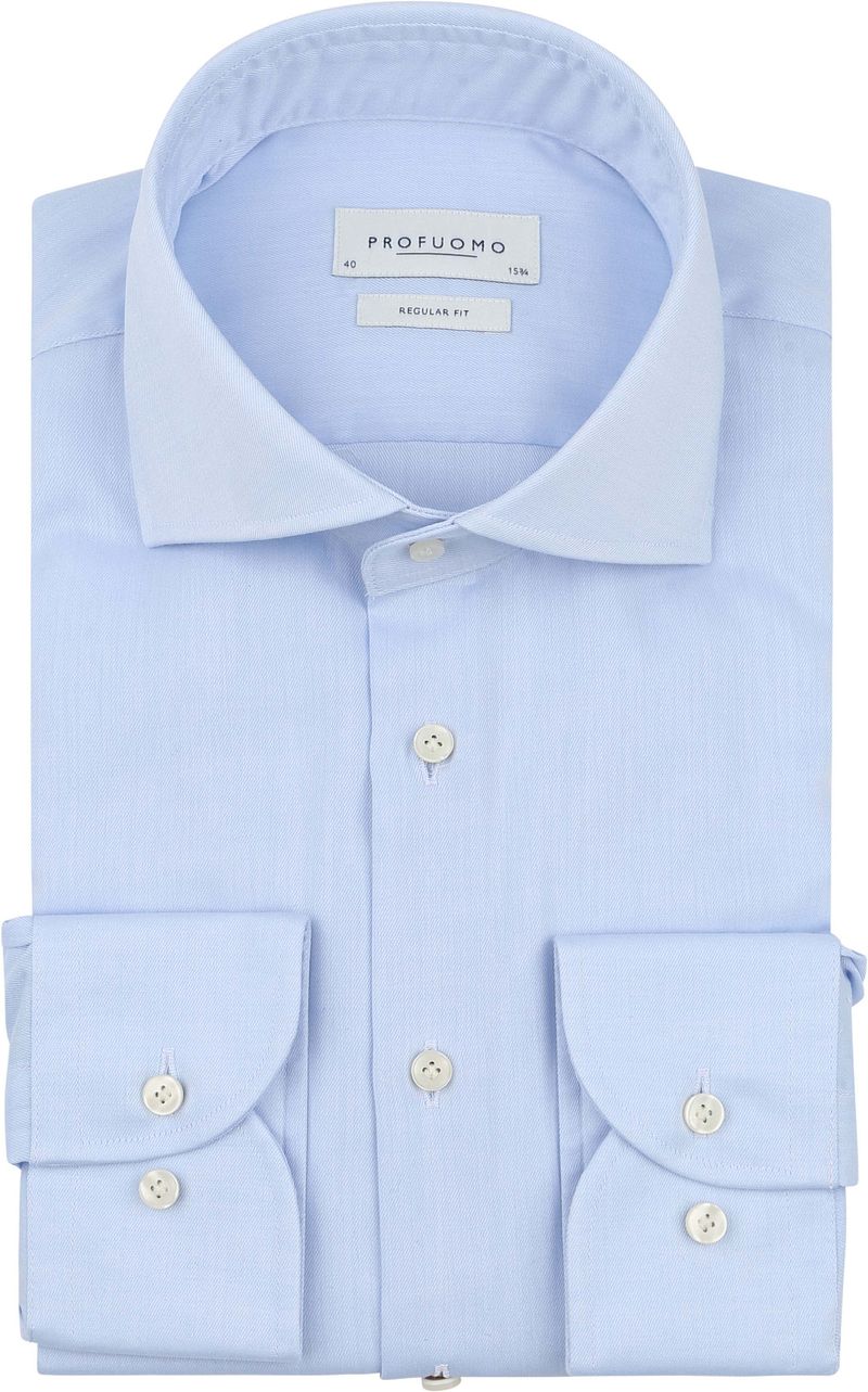 Profuomo Hemd Norris Hellblau - Größe 43 günstig online kaufen