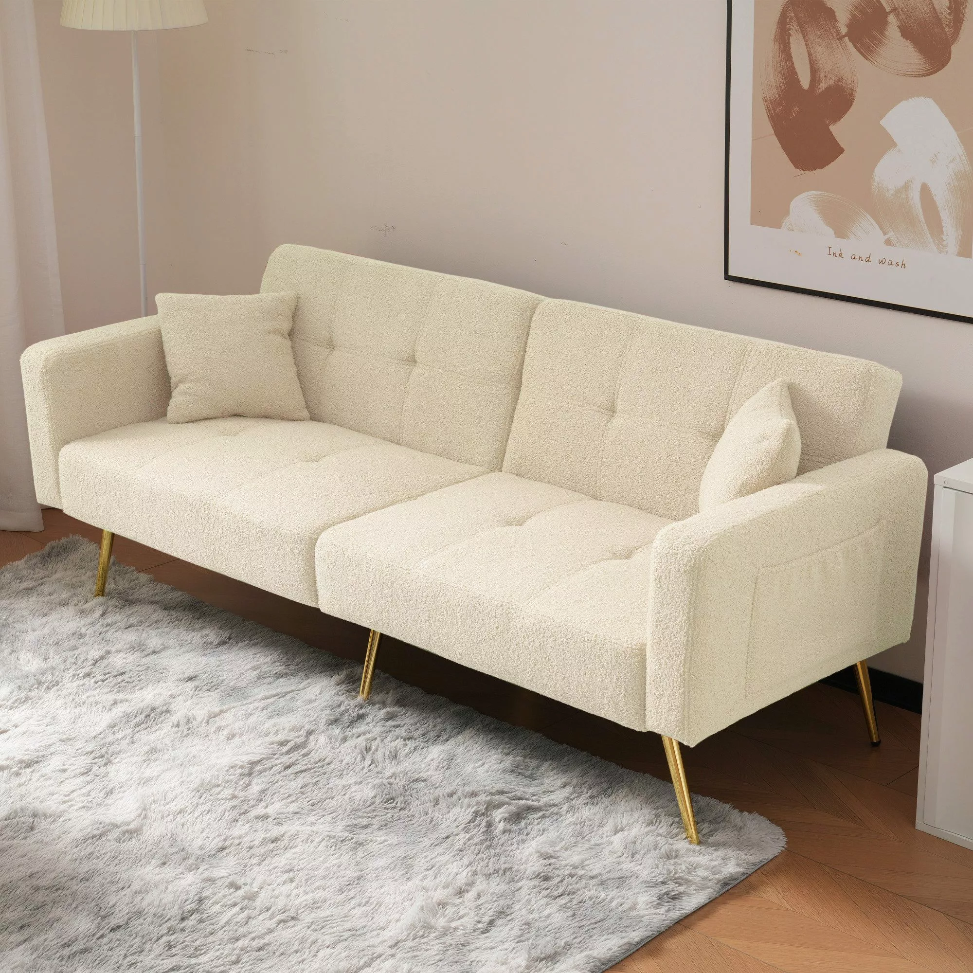 HAUSS SPOLE Schlafsofa mit Bettfunktion, verstellbarem günstig online kaufen