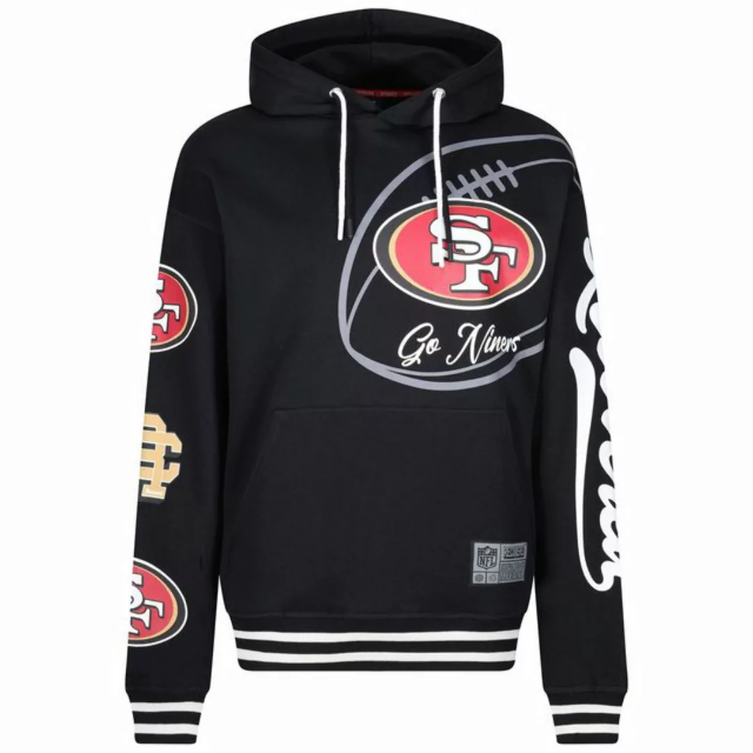 Recovered Kapuzensweatshirt "NFL 49ERS Go Niner", mit klassischem Print günstig online kaufen