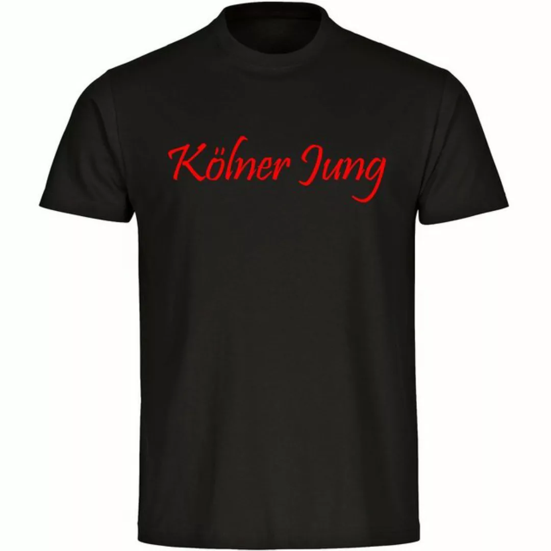 multifanshop T-Shirt Herren Köln - Kölner Jung - Männer günstig online kaufen