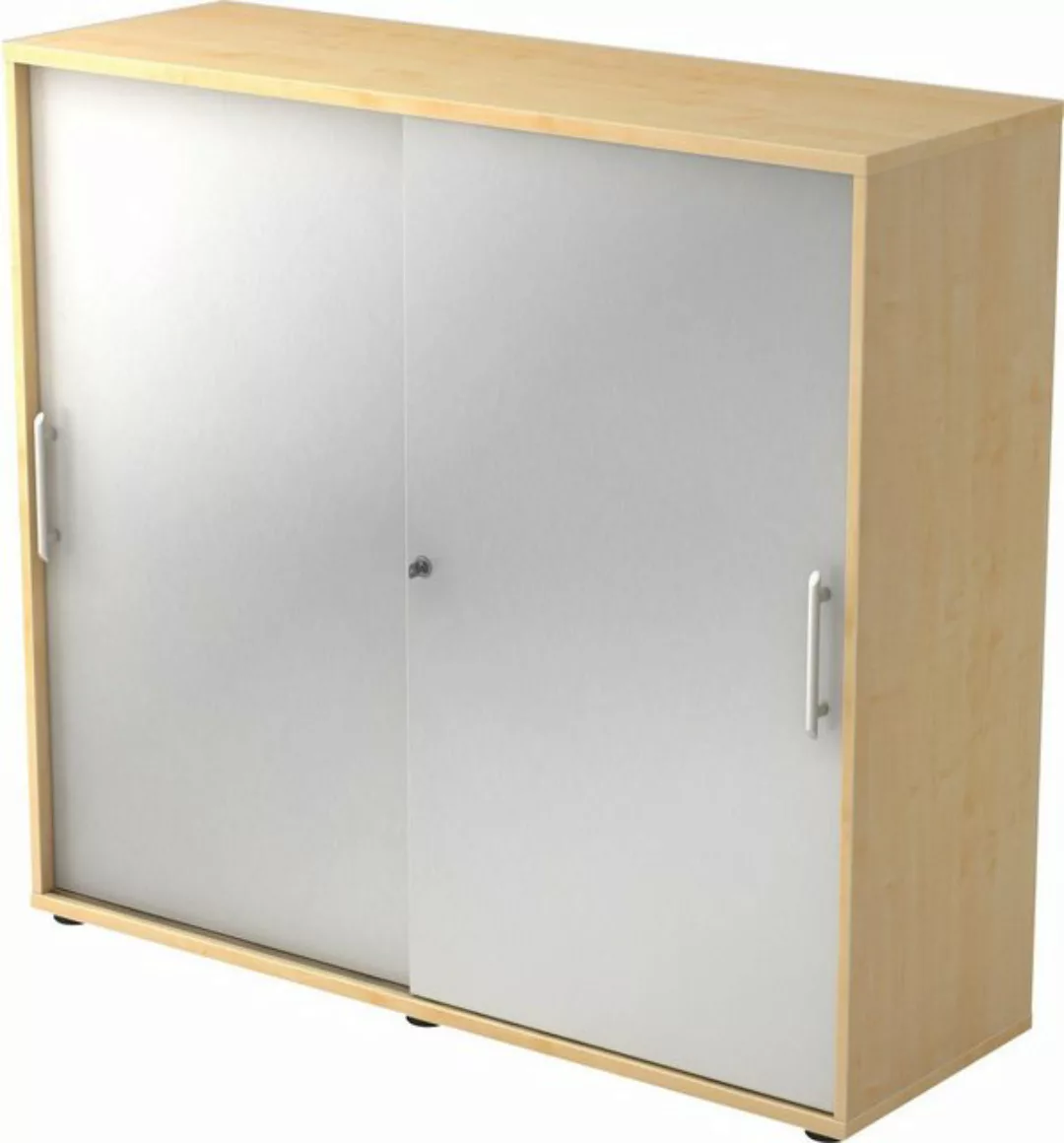 HAMMERBACHER Aktenschrank Schiebetürenschrank Serie 9 3OH BxTxH 120x40x110c günstig online kaufen