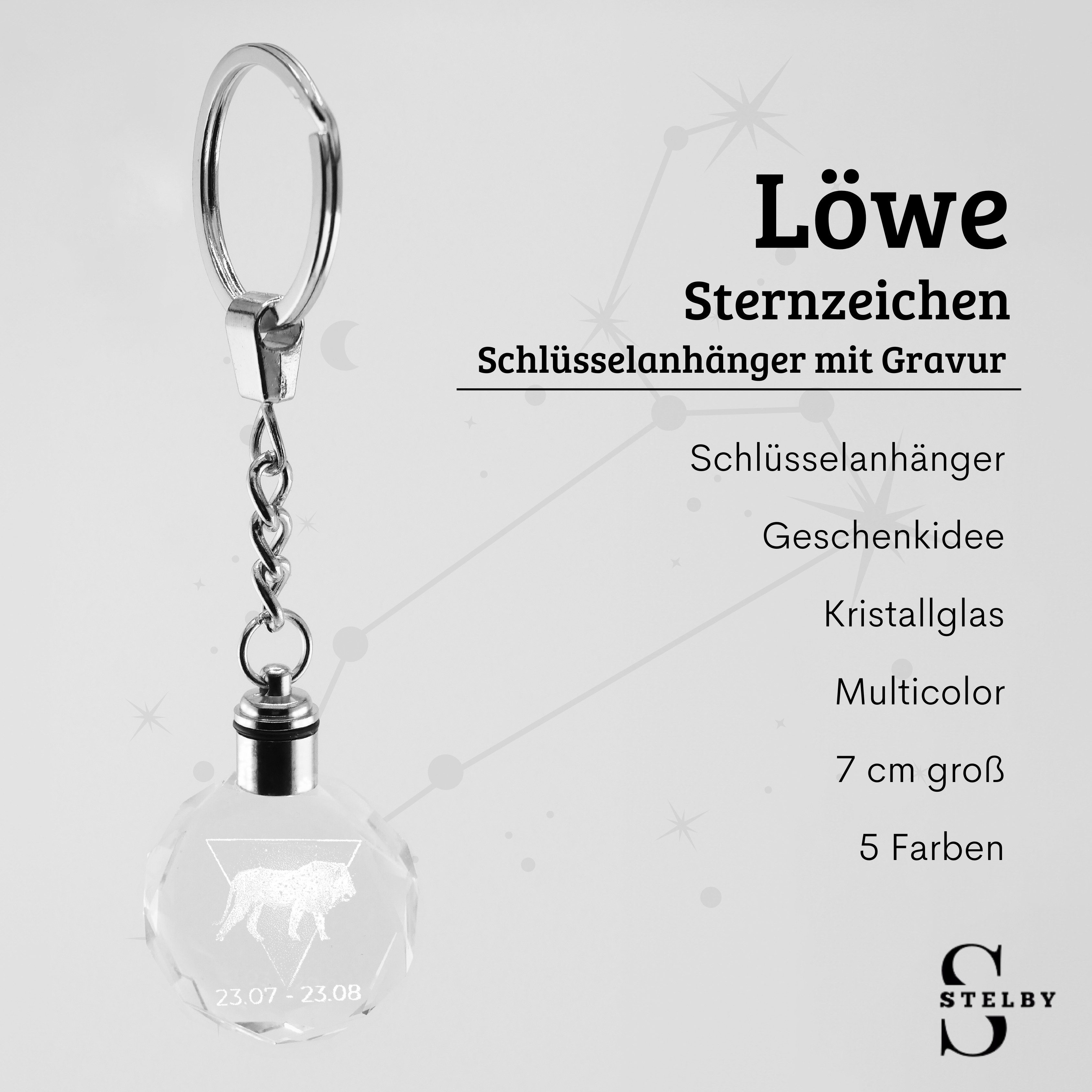 Stelby Schlüsselanhänger mit Gravur Sternzeichen Schlüsselanhänger günstig online kaufen