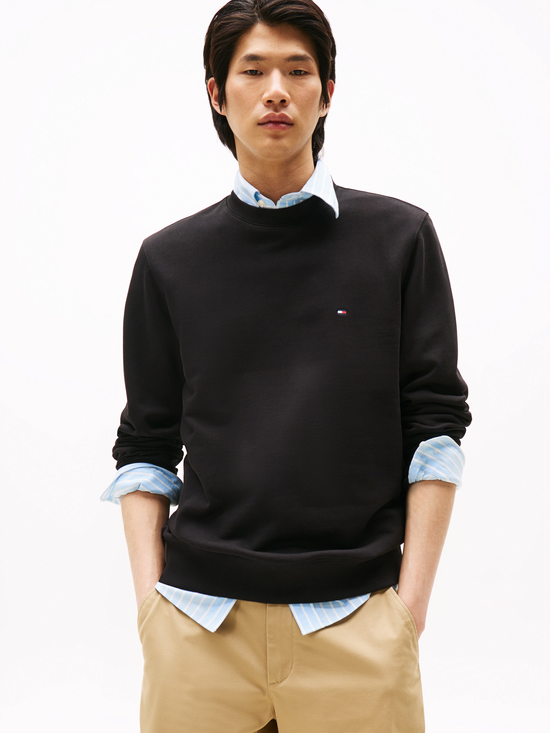 Tommy Hilfiger Sweatshirt "ESSENTIAL TERRY CREWNECK" günstig online kaufen