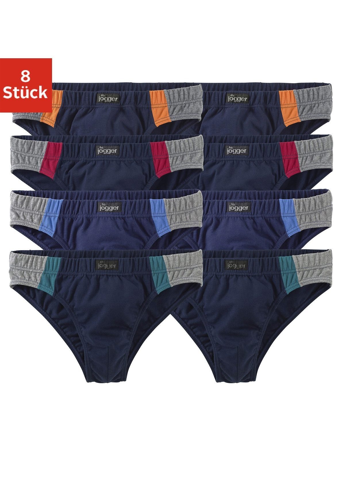 le jogger® Slip (Packung, 8-St) optimale günstig online kaufen