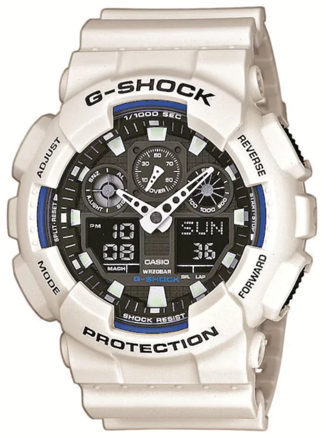 CASIO G-SHOCK Chronograph »GA-100B-7AER«, Quarzuhr, Armbanduhr, Herrenuhr, günstig online kaufen