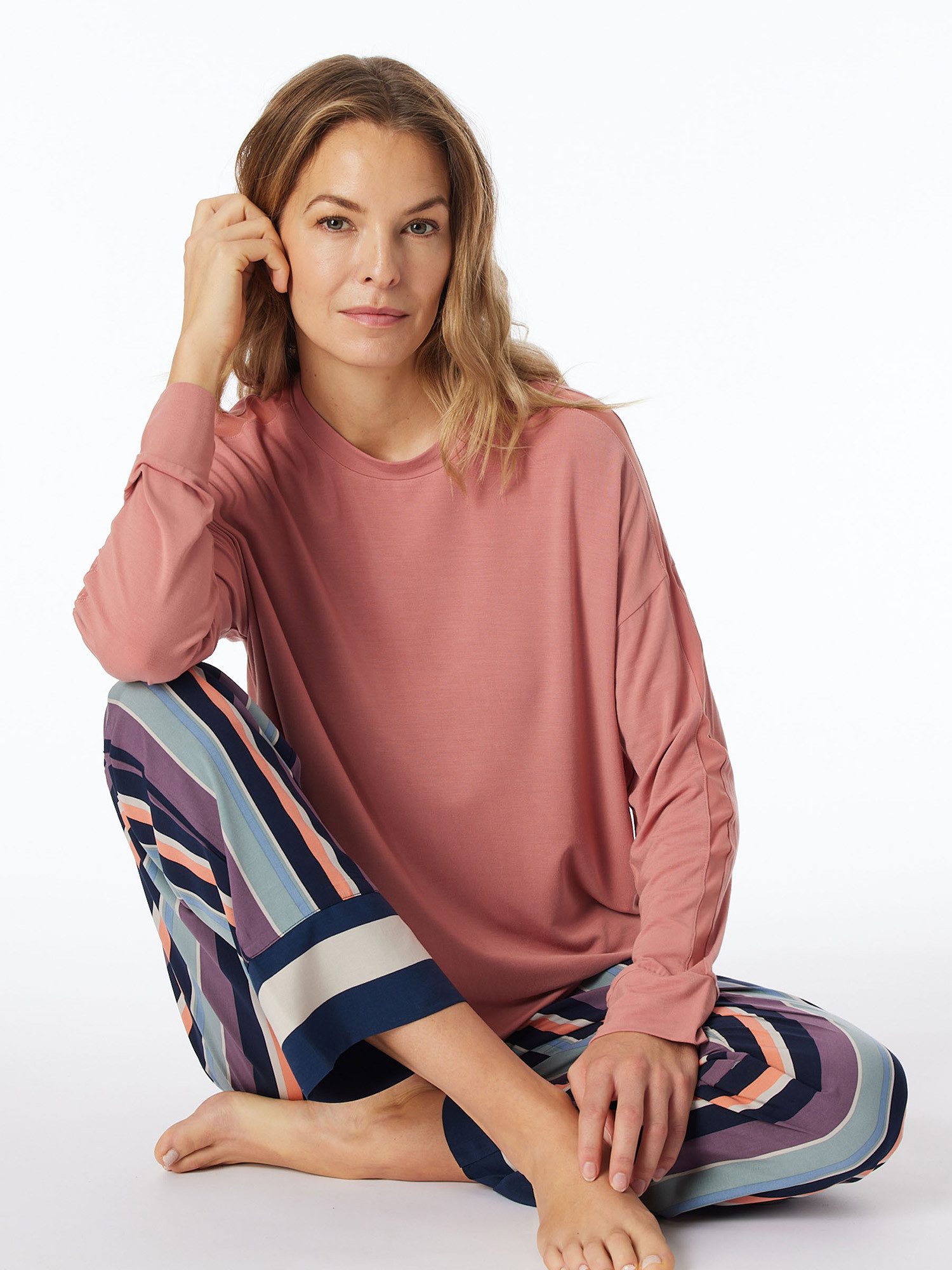 Schiesser Pyjamahose Mix & Relax schlaf-hose günstig online kaufen