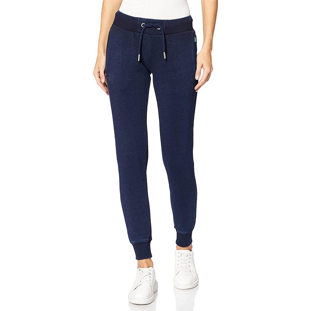 Superdry Damen Jogger VINTAGE LOGO EMB JOGGER Dark Indigo Dunkelblau günstig online kaufen