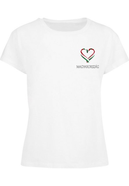 Merchcode T-Shirt Merchcode Ladies Merchcode Football - Hungaria T-shirt (1 günstig online kaufen