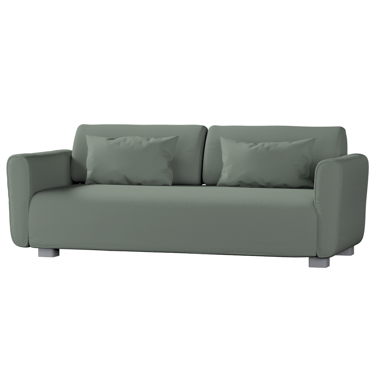 Bezug für Mysinge 2-Sitzer Sofa, grün, Sofabezug Mysinge 2-Sitzer, Bouclé ( günstig online kaufen