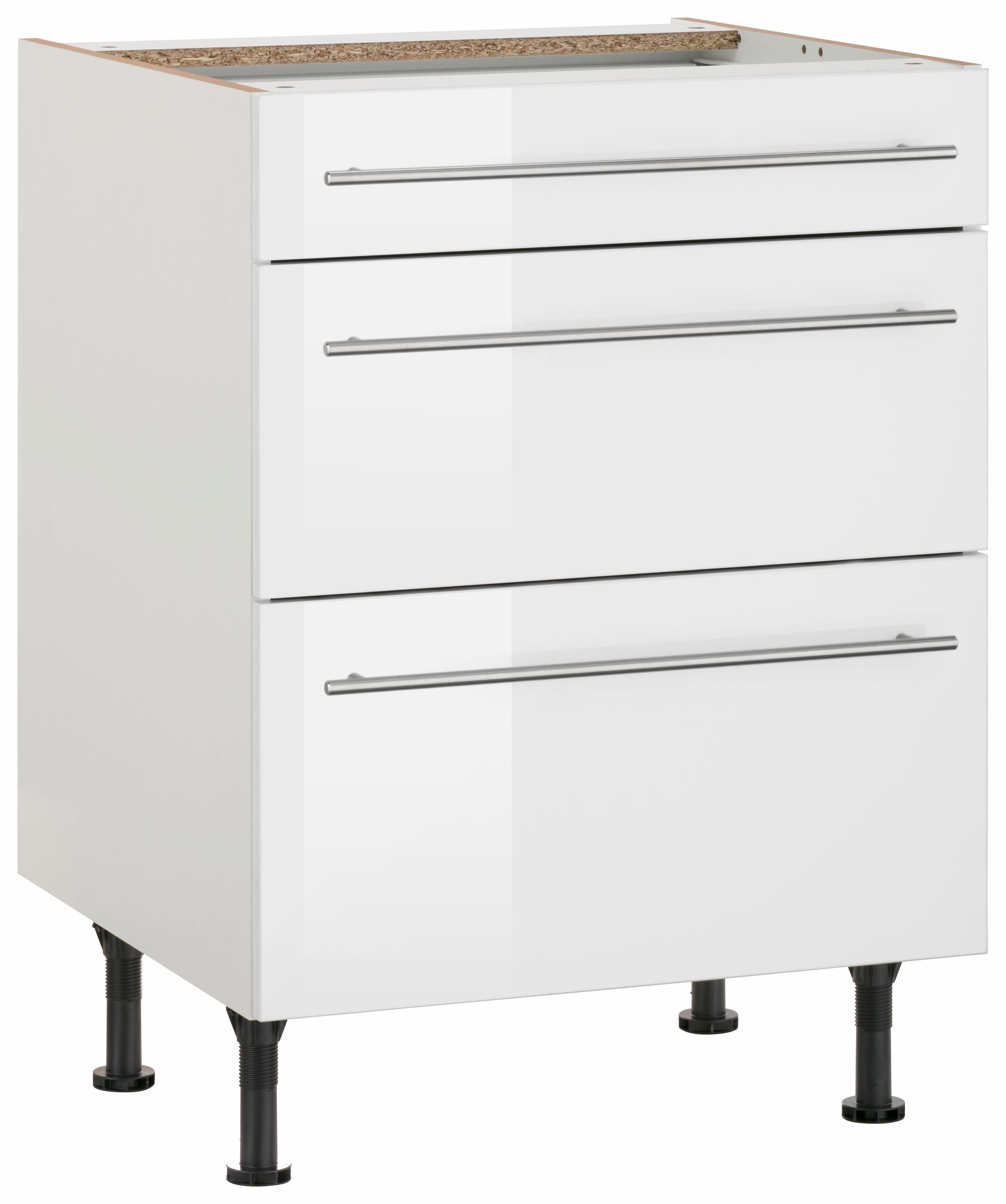 OPTIFIT Unterschrank "Bern", 60 cm breit, mit Schubkasten und 2 Auszügen,hö günstig online kaufen