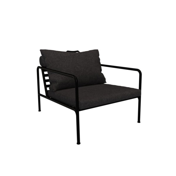 Outdoor Lounge-Sessel AVON neu schwarz Schiefer günstig online kaufen
