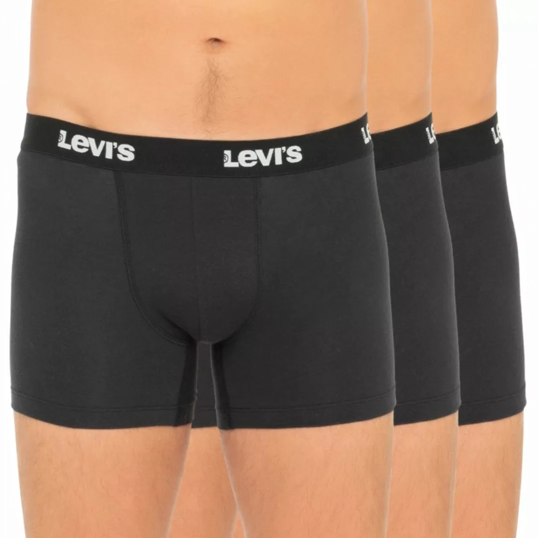 Levi's 3-er Set Boxer Briefs Schwarz günstig online kaufen