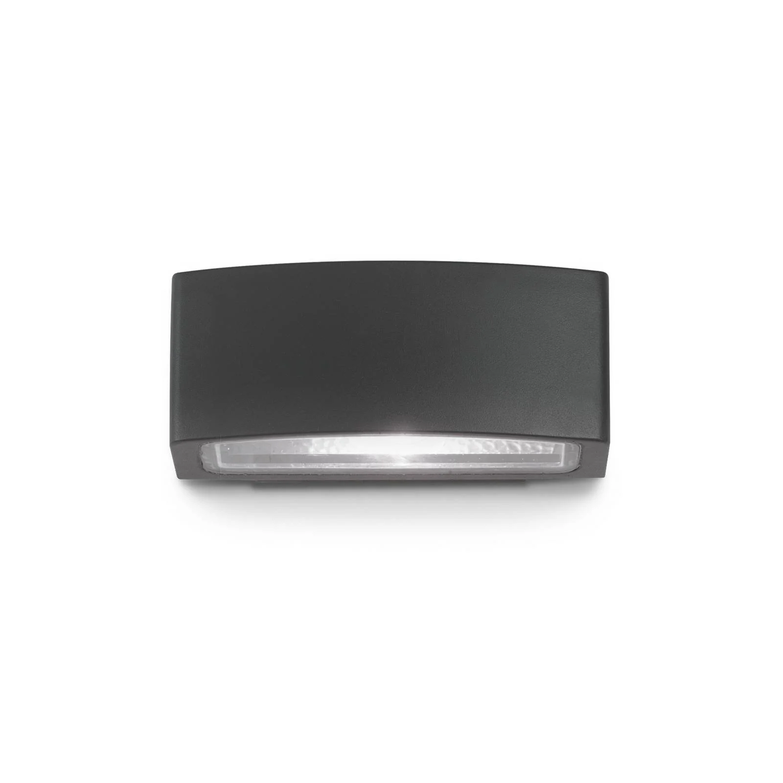 Ideal Lux Außenwandlampe Andromeda schwarz, Breite 22 cm Alu günstig online kaufen