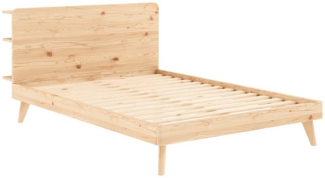 Karup Design Bettgestell "RETREAT BED", aus Kiefer massiv mit Lattenrost, K günstig online kaufen