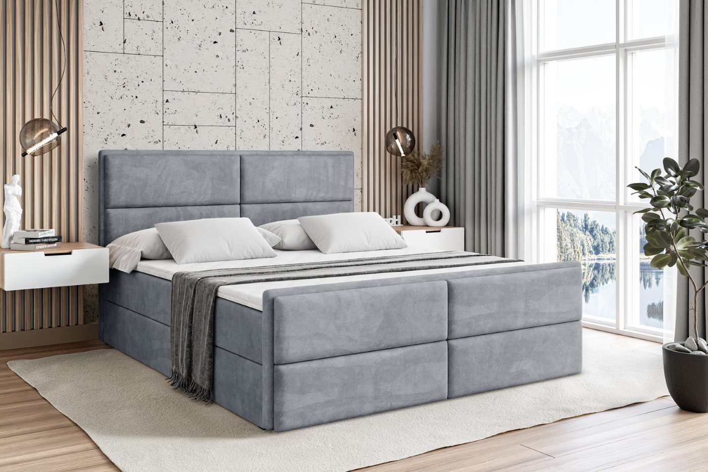 ALTDECOR Boxspringbett GRATUN-Z günstig online kaufen