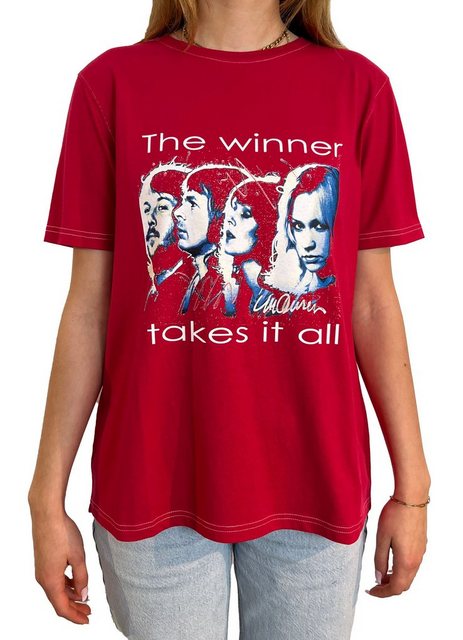 Sidney Maurer T-Shirt "The winner takes it all" (Stück, 1-tlg., Stück) mit günstig online kaufen