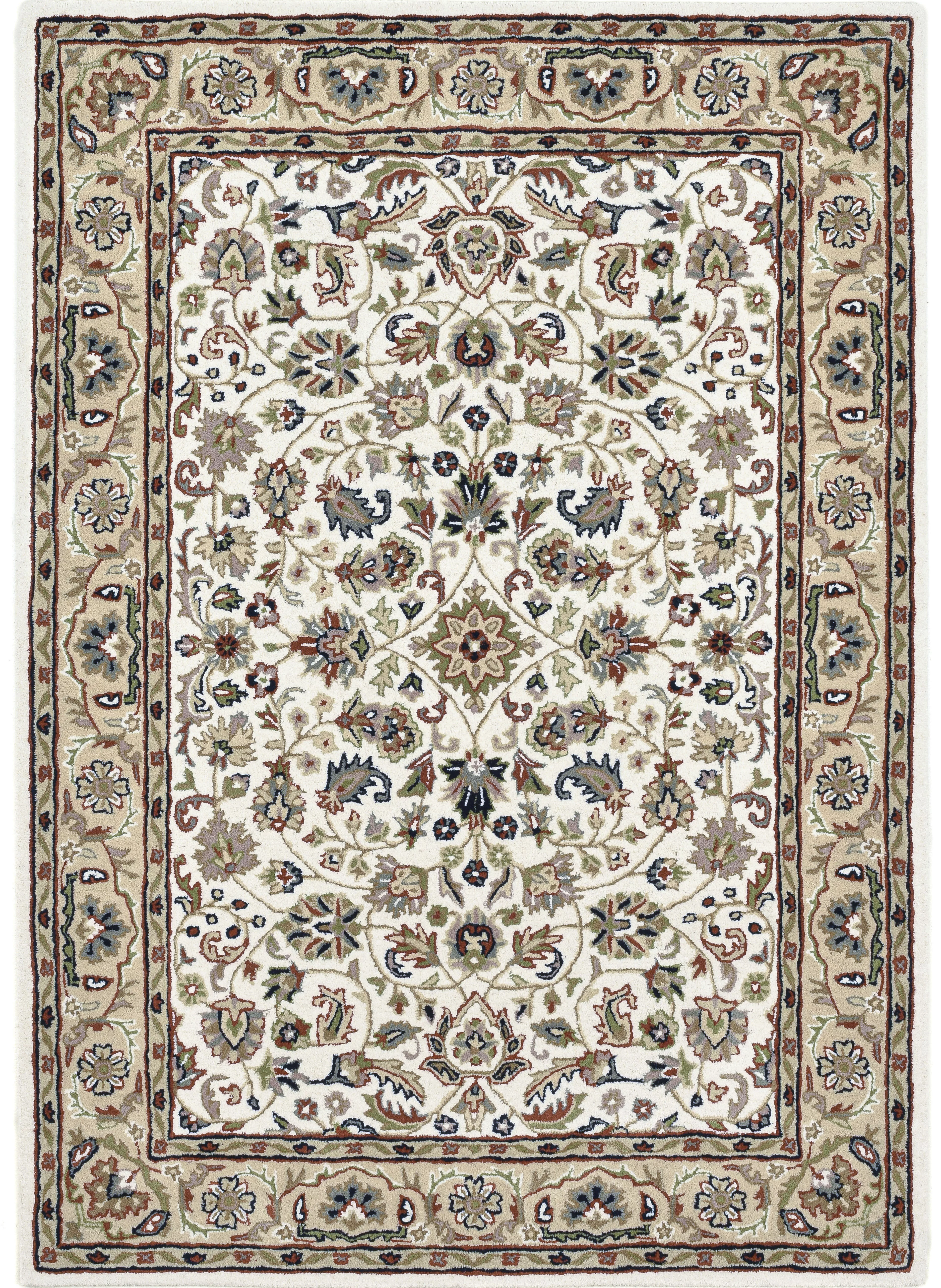 THEKO Wollteppich »Royal Orient Isfahan«, rechteckig, 14 mm Höhe, handgetuf günstig online kaufen