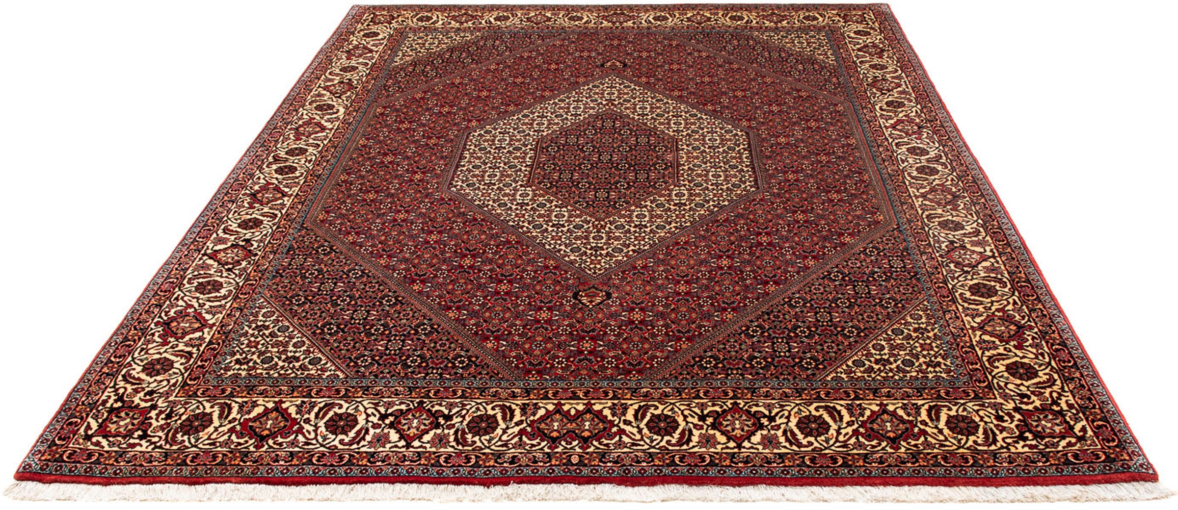 morgenland Orientteppich »Perser - Bidjar - 254 x 204 cm - dunkelrot«, rech günstig online kaufen