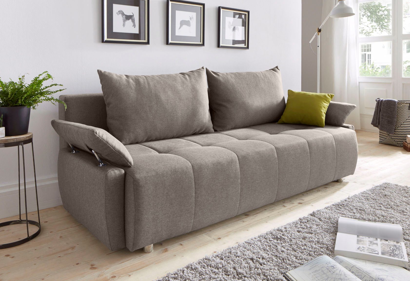 COLLECTION AB Schlafsofa "Funtastic", mit Federkern, Bettfunktion, inklusiv günstig online kaufen