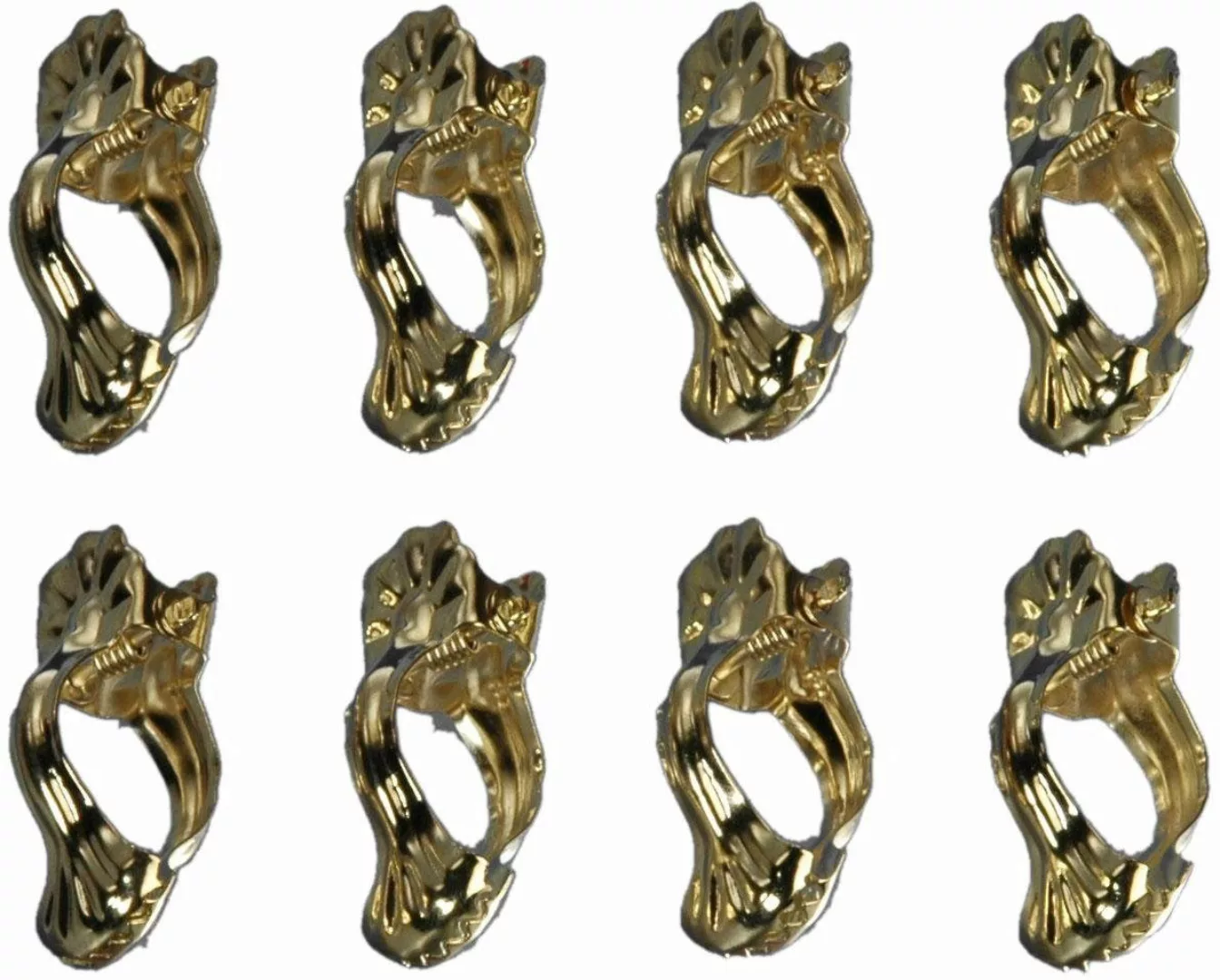 Liedeco Dekoklammer, Gardinenstangen, (Packung, 8-St), für günstig online kaufen