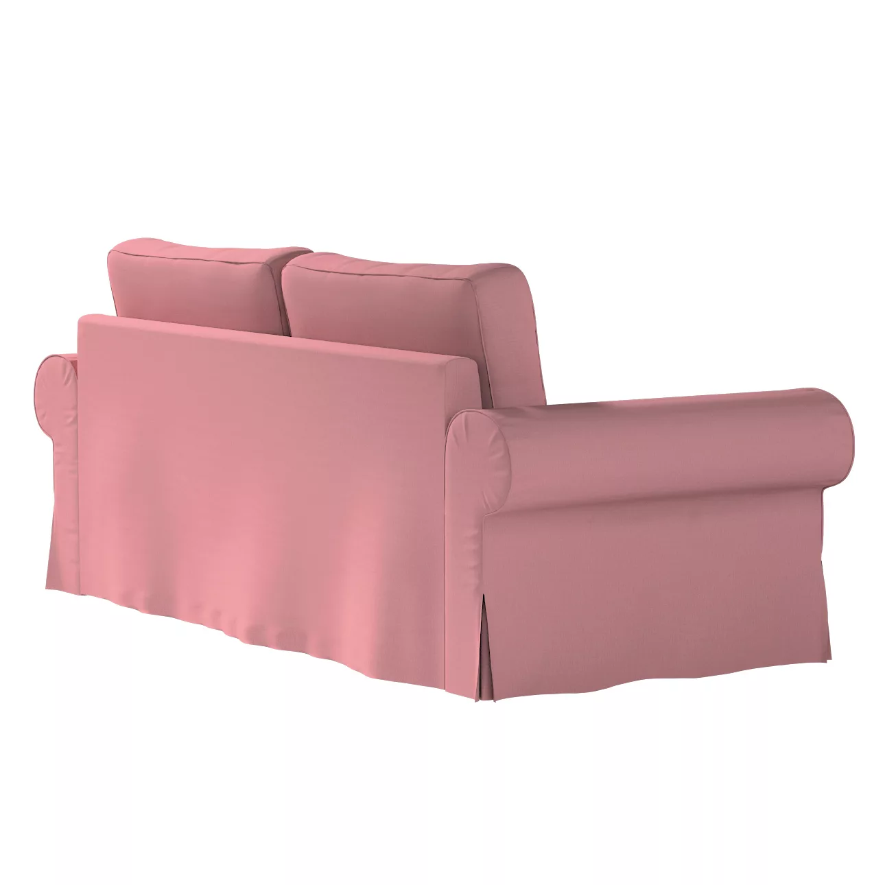 Bezug für Backabro 3-Sitzer Sofa ausklappbar, altrosa, Bezug für Backabro 3 günstig online kaufen