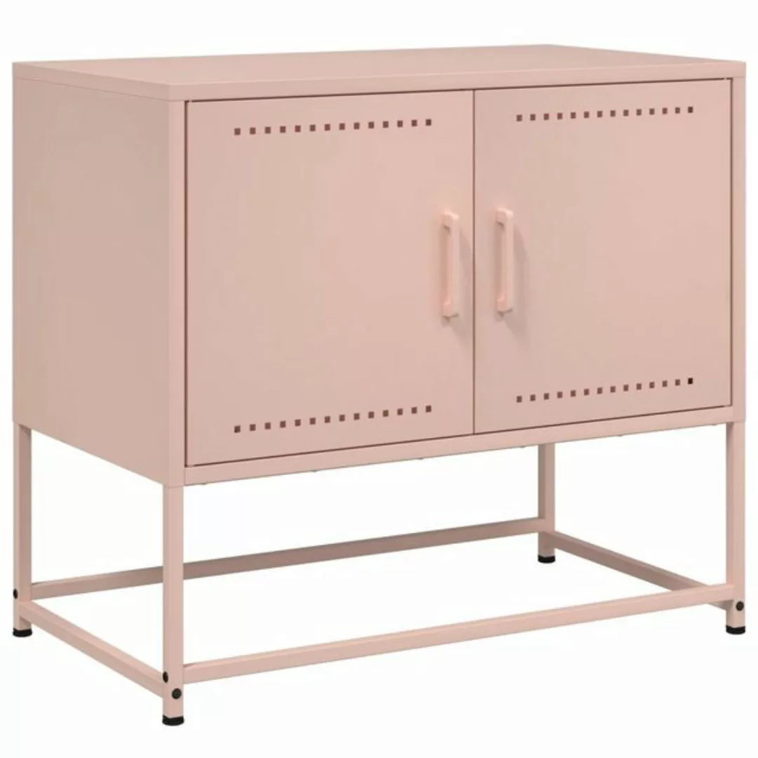 vidaXL TV-Schrank TV-Schrank Rosa 68,5x39x60,5 cm Stahl (1-St) günstig online kaufen