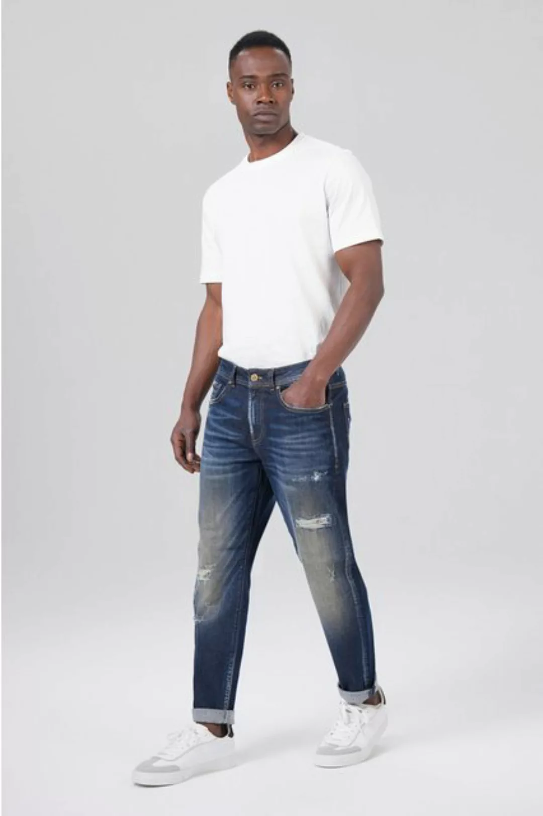 Miracle of Denim 5-Pocket-Jeans Alf Tapered (1-tlg) günstig online kaufen