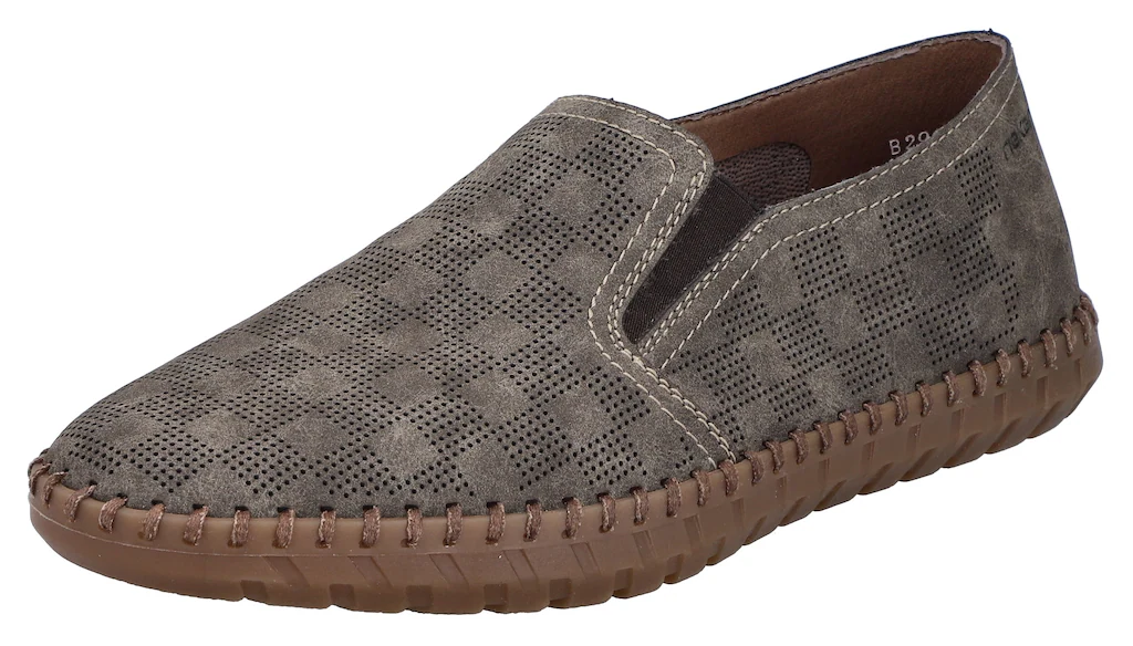 Rieker Slipper, Loafer, Schlupfschuh, Casual-Slipper mit kleinen Stretchein günstig online kaufen