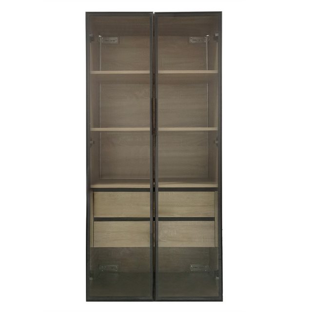 IDEASY Standvitrine Vitrine,Hochschrank,Badezimmerschrank, (Aufbewahrungssc günstig online kaufen