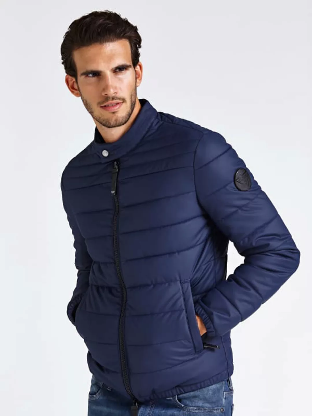 Wattierte Jacke Taschen Vorne günstig online kaufen