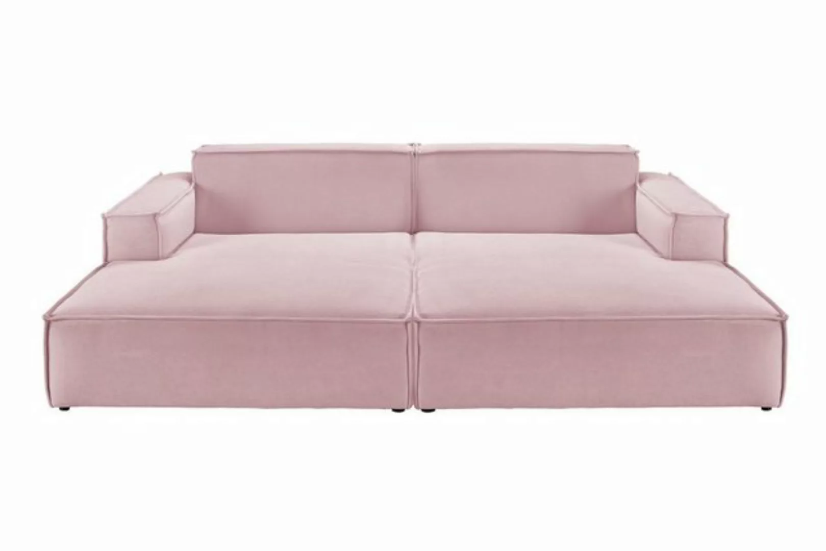 KAWOLA Big-Sofa SAMU, Sofa Feincord verschiedene Farben günstig online kaufen