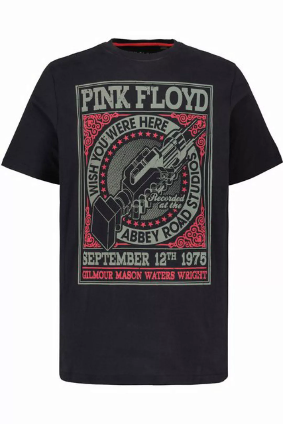 JP1880 T-Shirt T-Shirt Bandshirt Pink Floyd Halbarm günstig online kaufen