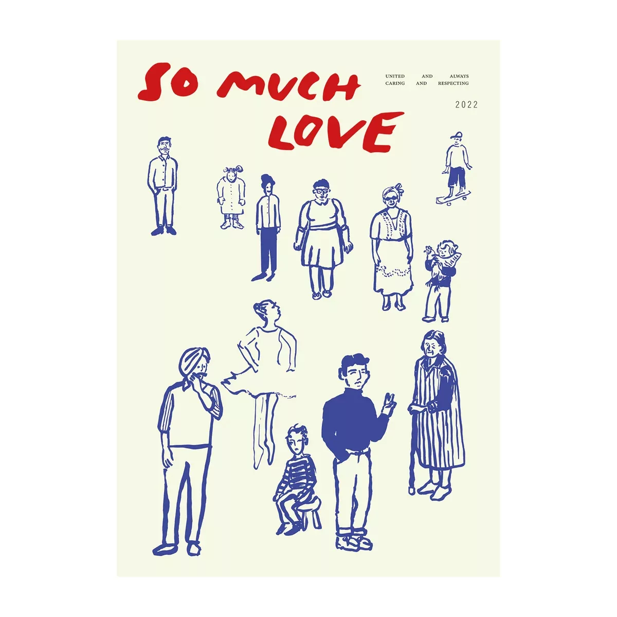 So Much Love Poster 50 x 70cm günstig online kaufen