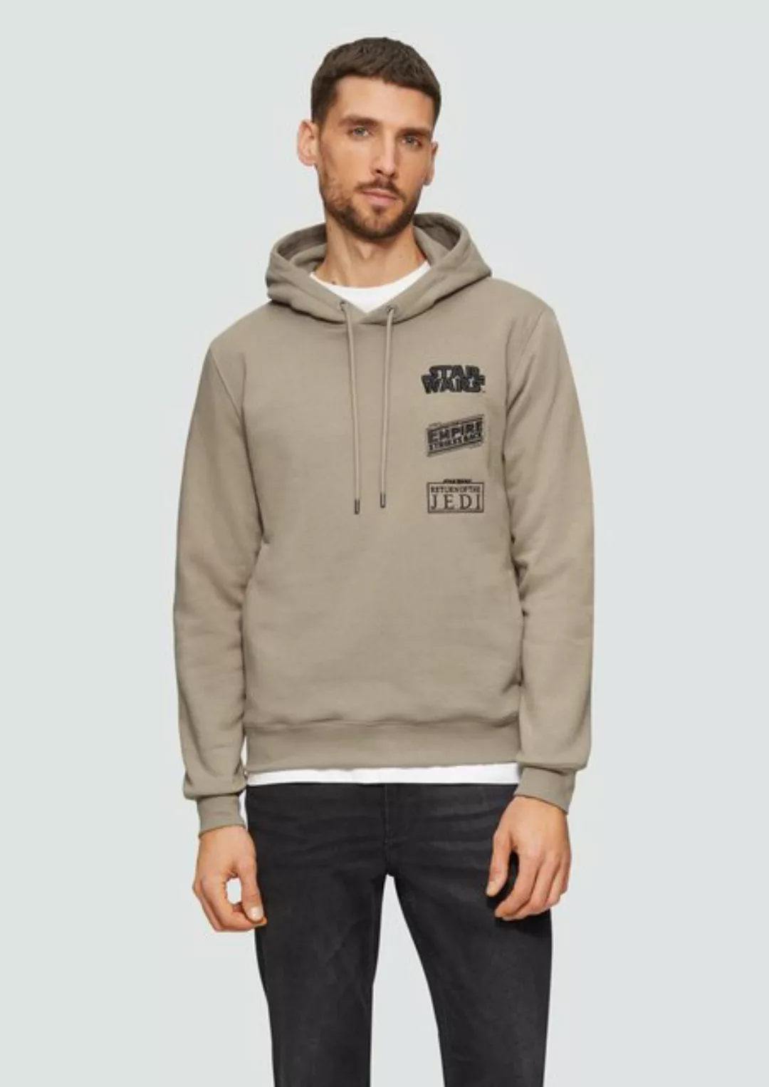 s.Oliver Sweatshirt Hoodie mit Starwars®-Artwork Artwork günstig online kaufen