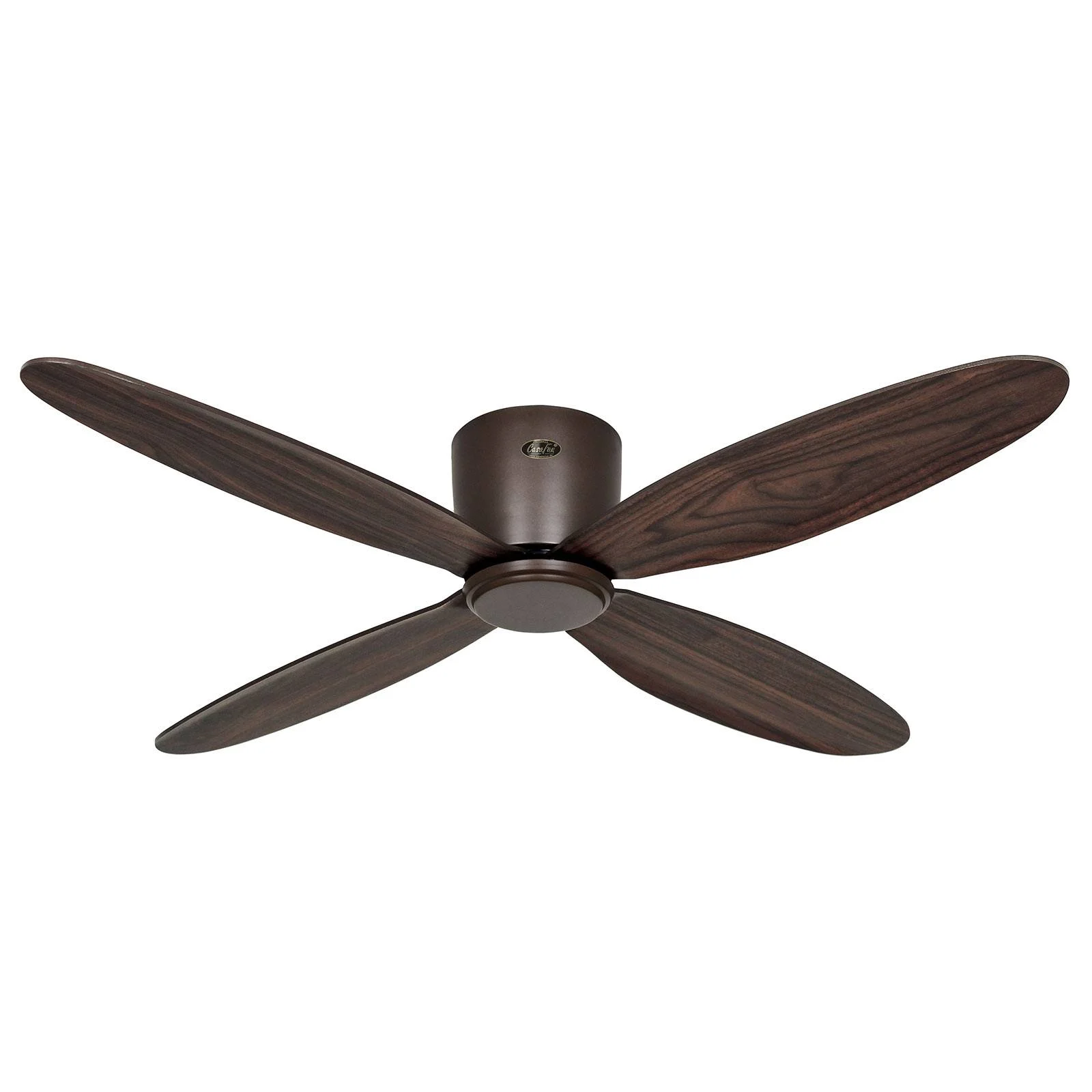 Deckenventilator Eco Plano II, bronze, leise, Ø 132 cm günstig online kaufen