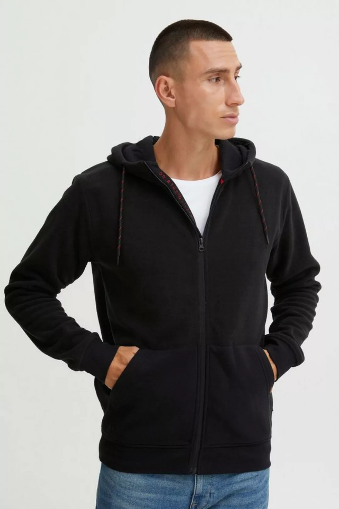 Indicode Kapuzenfleecejacke IDLando 55586MM günstig online kaufen