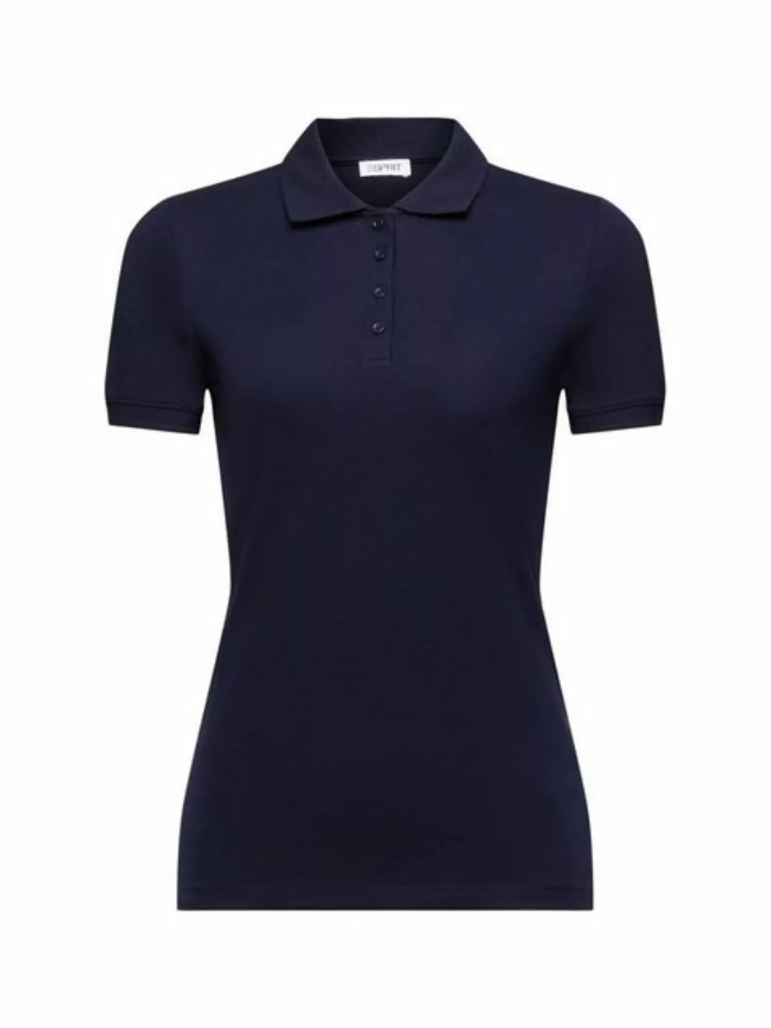Esprit T-Shirt Poloshirt aus Jersey (1-tlg) günstig online kaufen