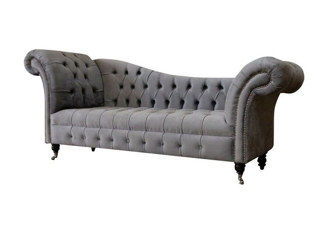 Xlmoebel Chesterfield-Sofa Lounge Sofa Wohnzimmer Chesterfield Chaiselounge günstig online kaufen