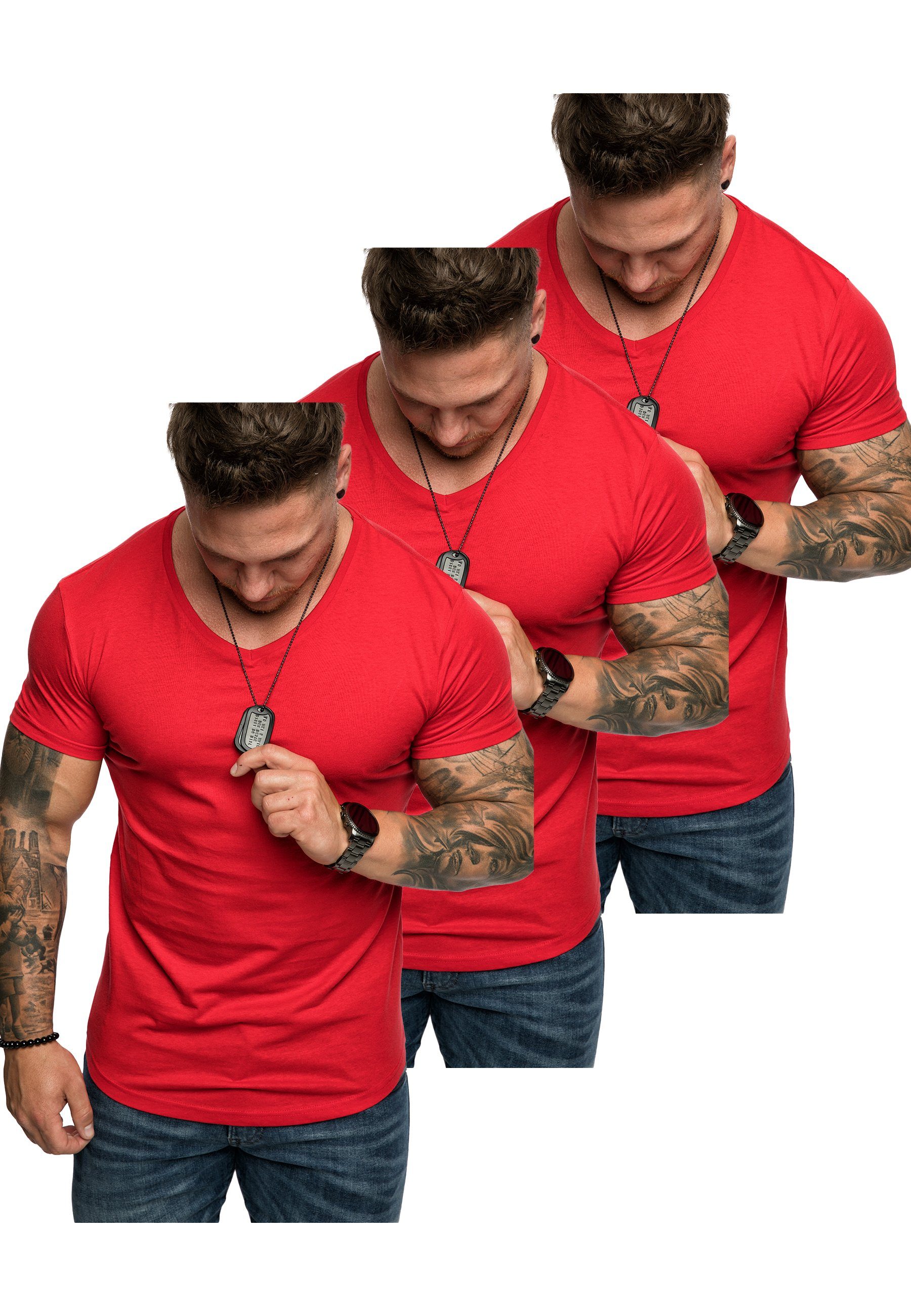 Amaci&Sons T-Shirt 3. BELLEVUE 3er-Pack T-Shirts günstig online kaufen