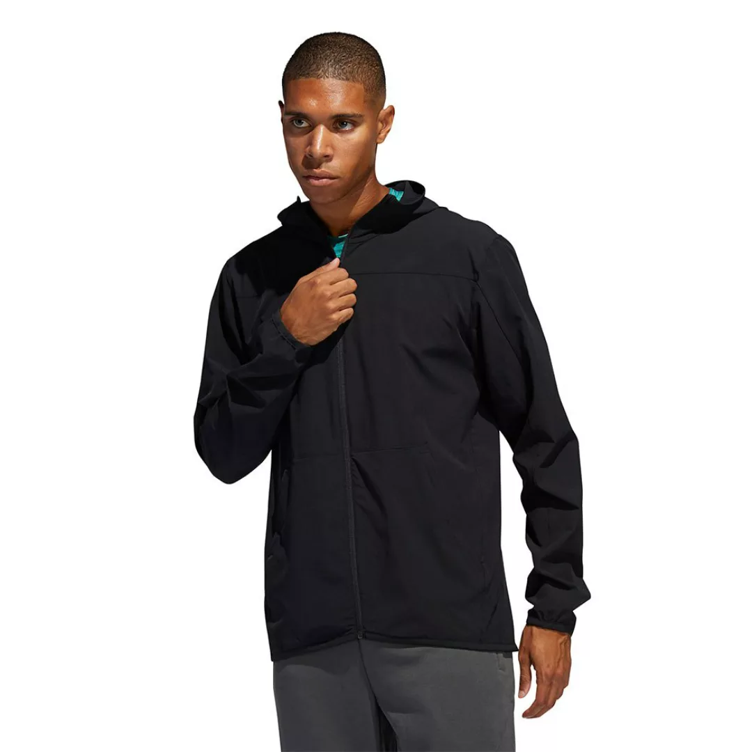 Adidas City Sweatshirt Mit Durchgehendem Reißverschluss S Black günstig online kaufen