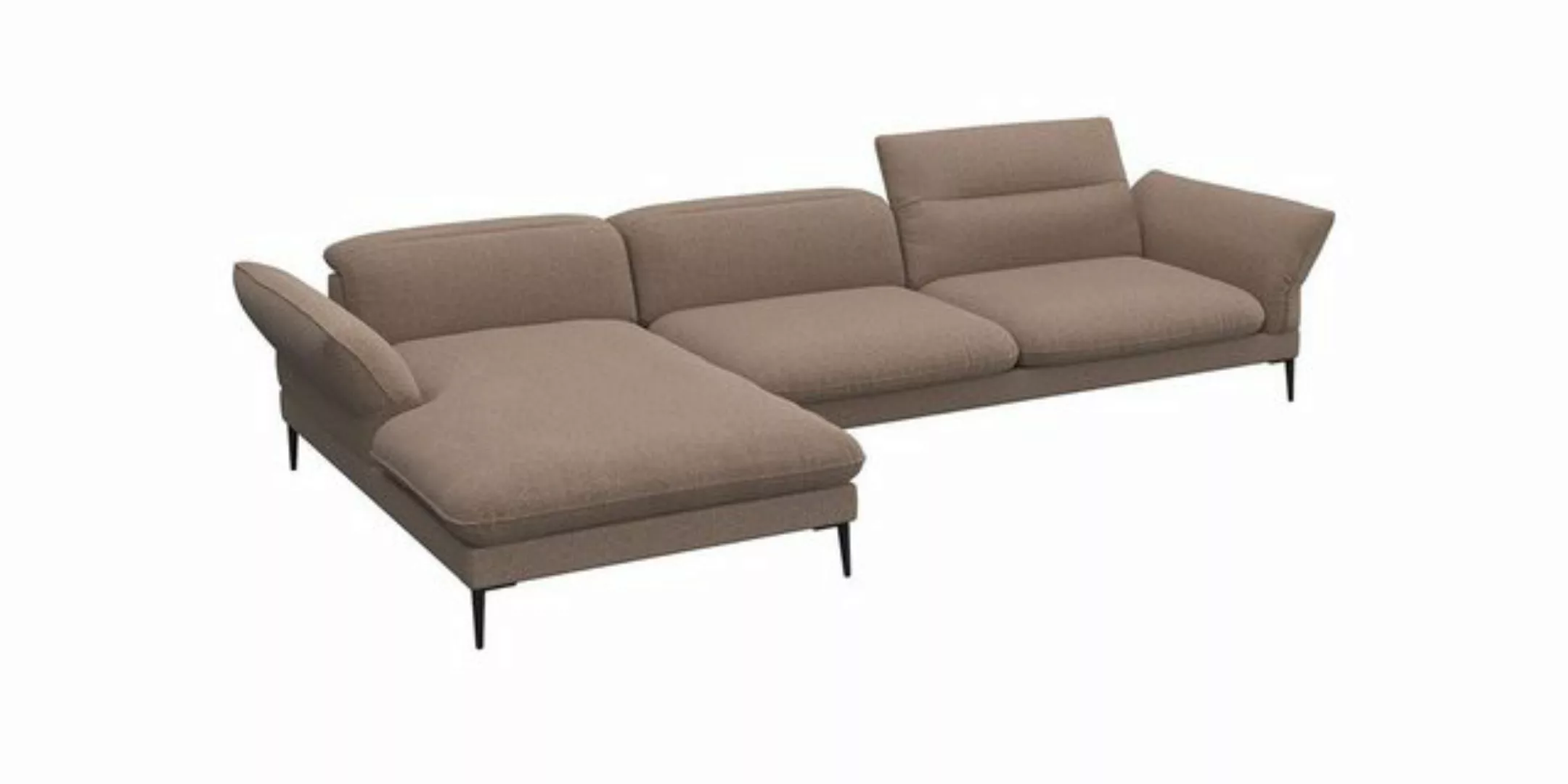 FLEXLUX Ecksofa Salino, Funktionssofa mit Recamiere, Relaxsofa, Ecksofa, So günstig online kaufen