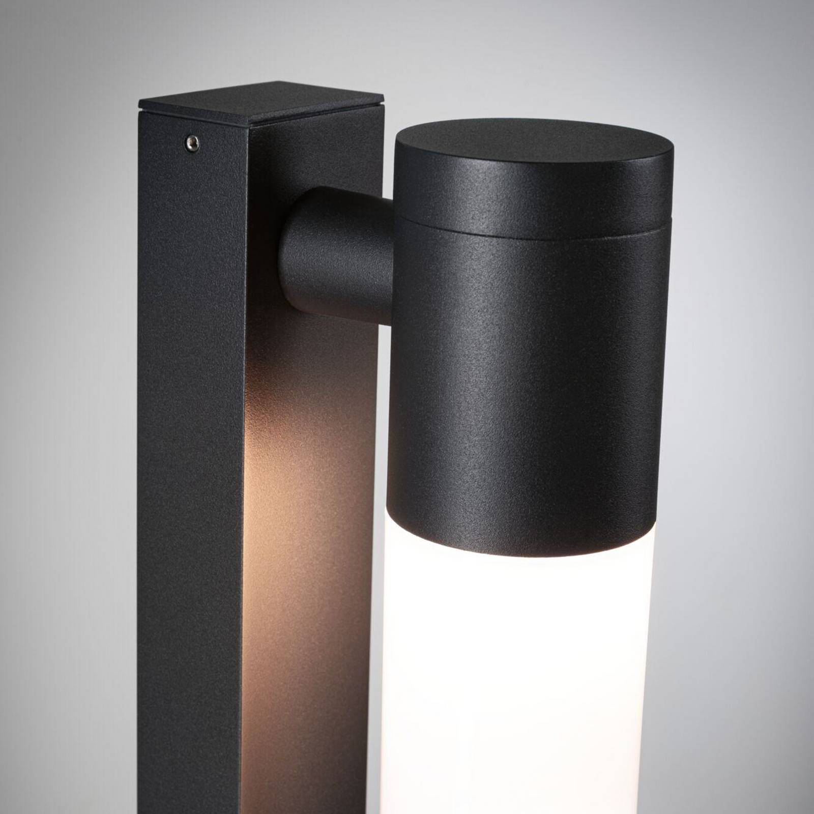 Paulmann Wegelampe Tralia, anthrazit Höhe 65 cm Alu IP44 E27 günstig online kaufen