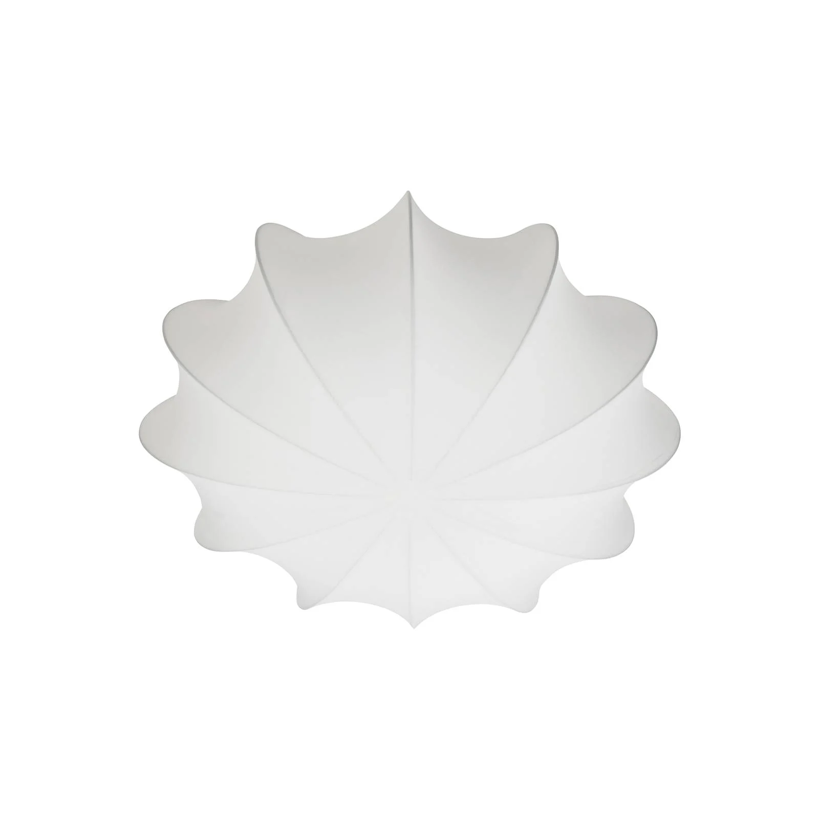 Deckenleuchte Aeron, Textil, weiß, Durchmesser 60 cm günstig online kaufen