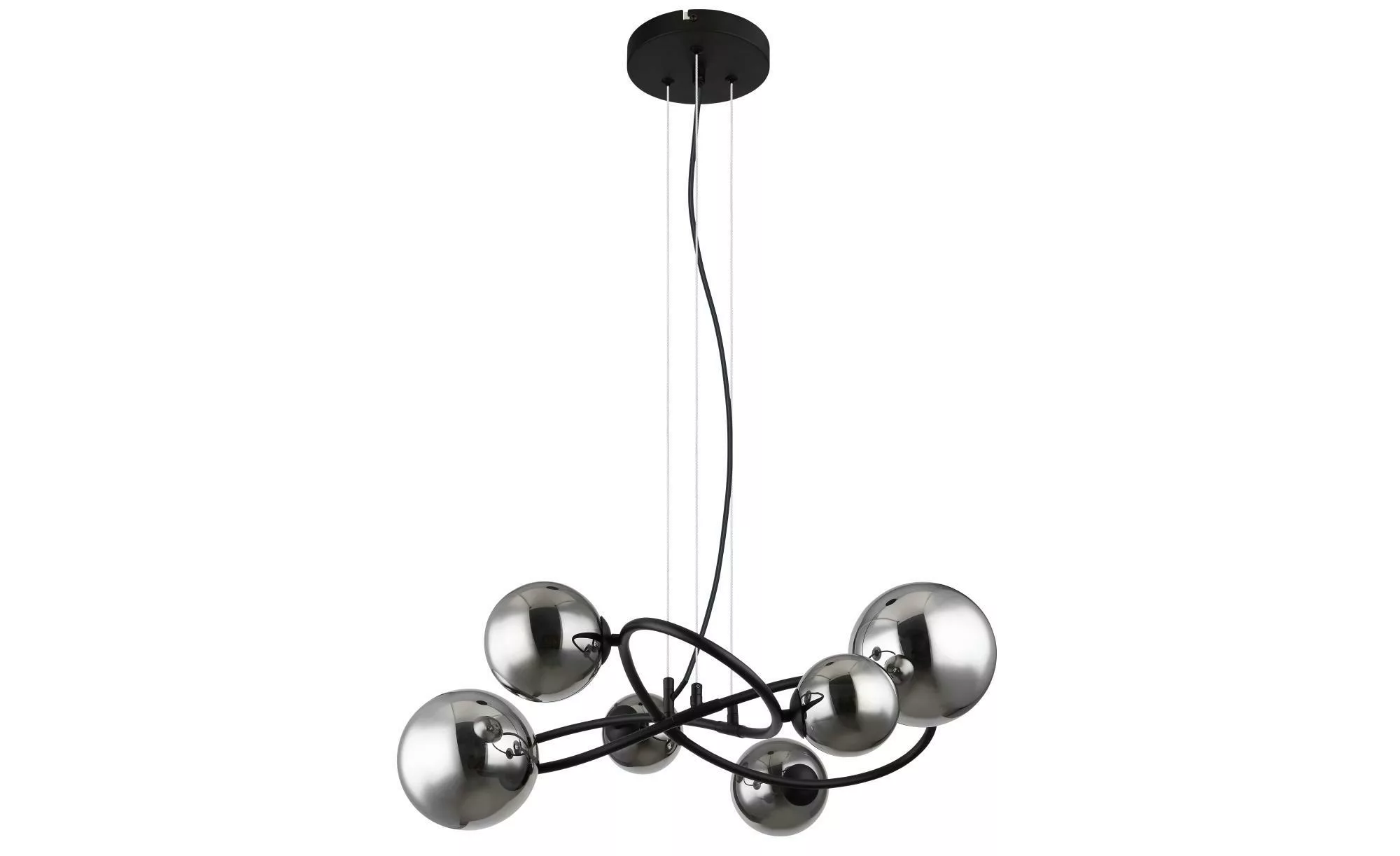 Globo Lighting Pendelleuchte   ¦ schwarz ¦ Maße (cm): B: 62,2 H: 120 T: 58. günstig online kaufen