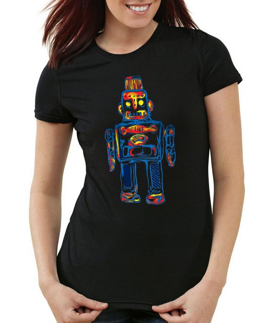 style3 T-Shirt Sheldon Toy Robot big bang cooper tbbt Roboter spielzeug Leo günstig online kaufen