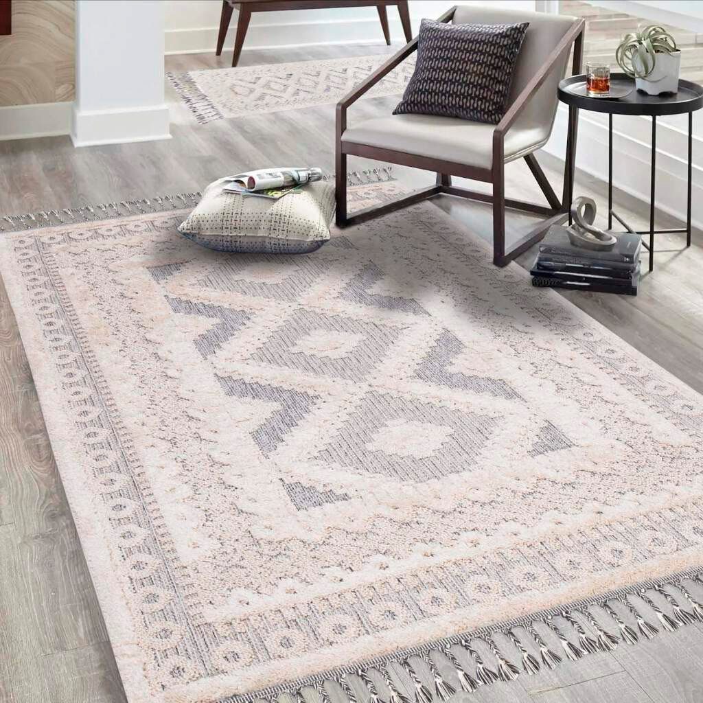 Carpet City Hochflor-Teppich »Valencia 730«, rechteckig, 20 mm Höhe, Läufer günstig online kaufen