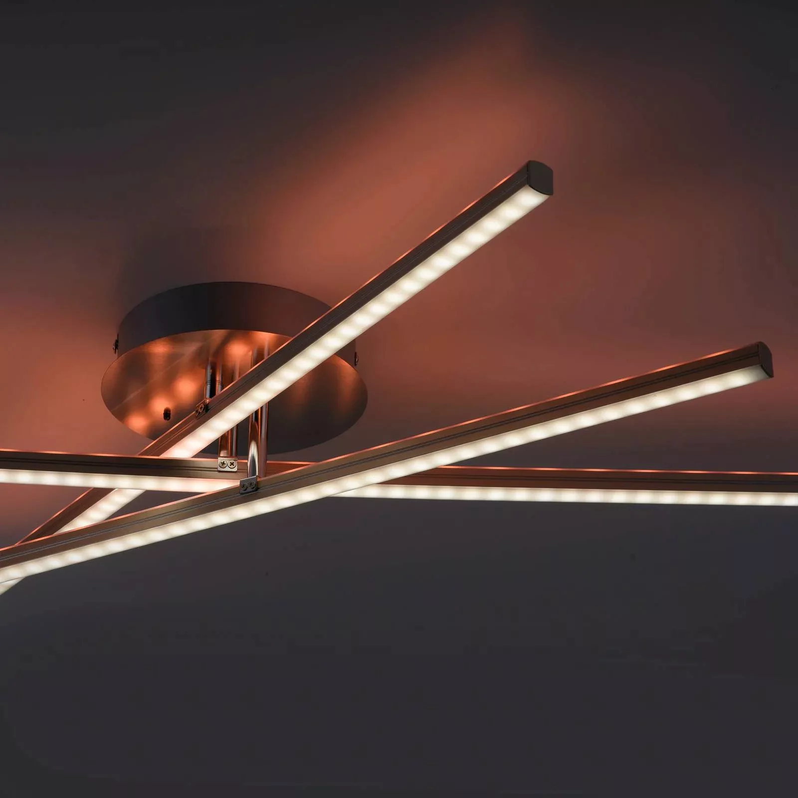 LED-Deckenlampe Alina mit RGB-Ambilight, dimmbar günstig online kaufen