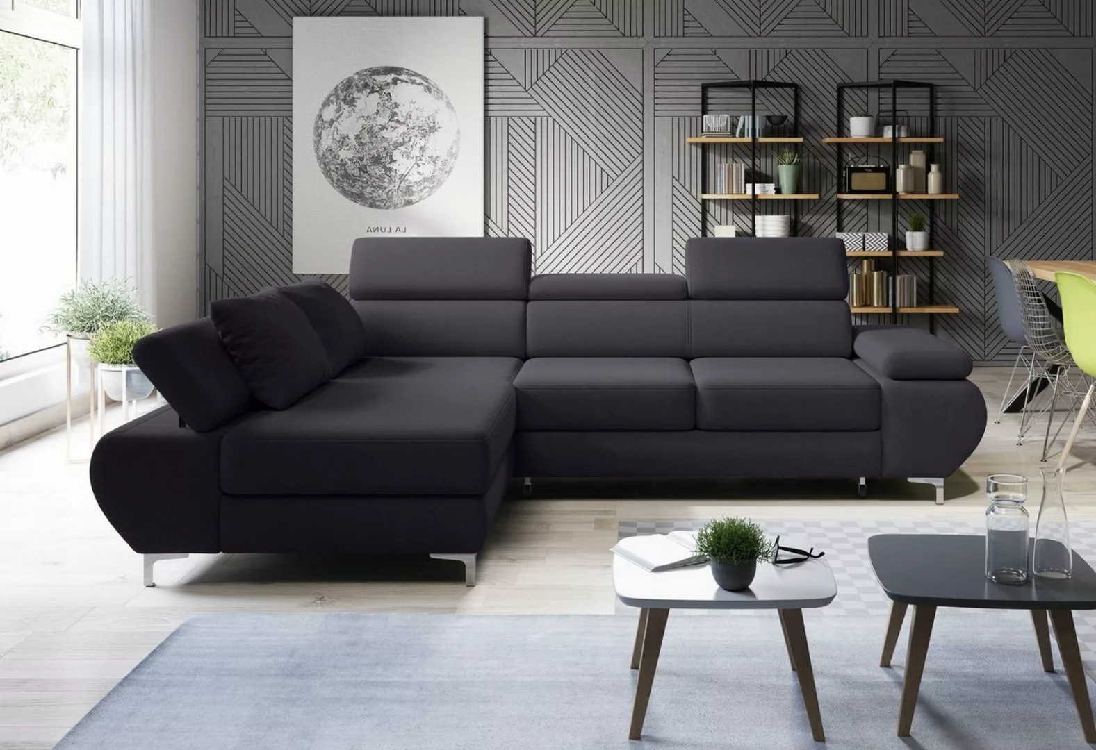 99rooms Ecksofa Flagman Mini, L-Form, Eckcouch, Design günstig online kaufen