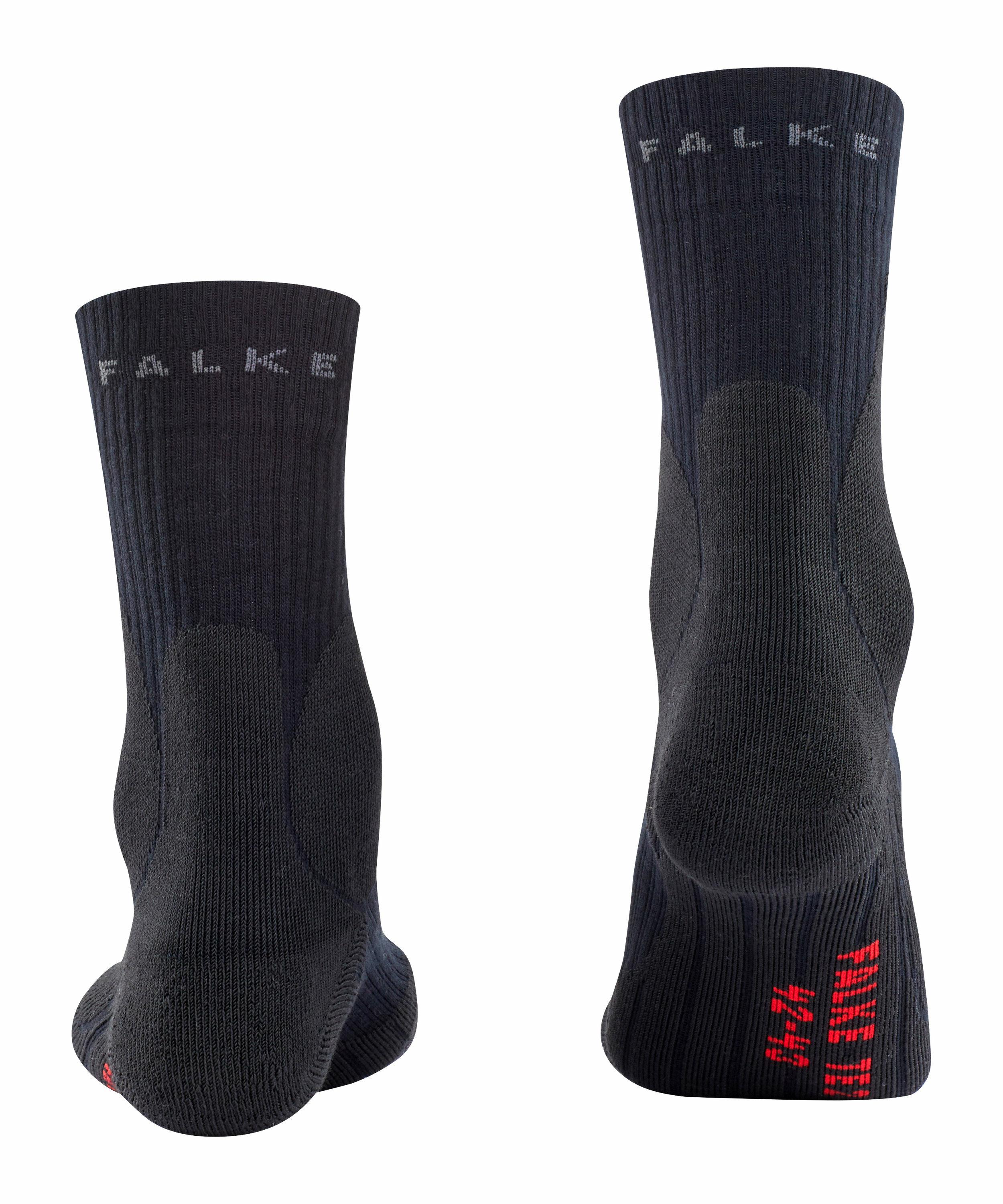 FALKE TE2 Herren Tennis Socken, 46-48, Schwarz, Baumwolle, 16833-300005 günstig online kaufen
